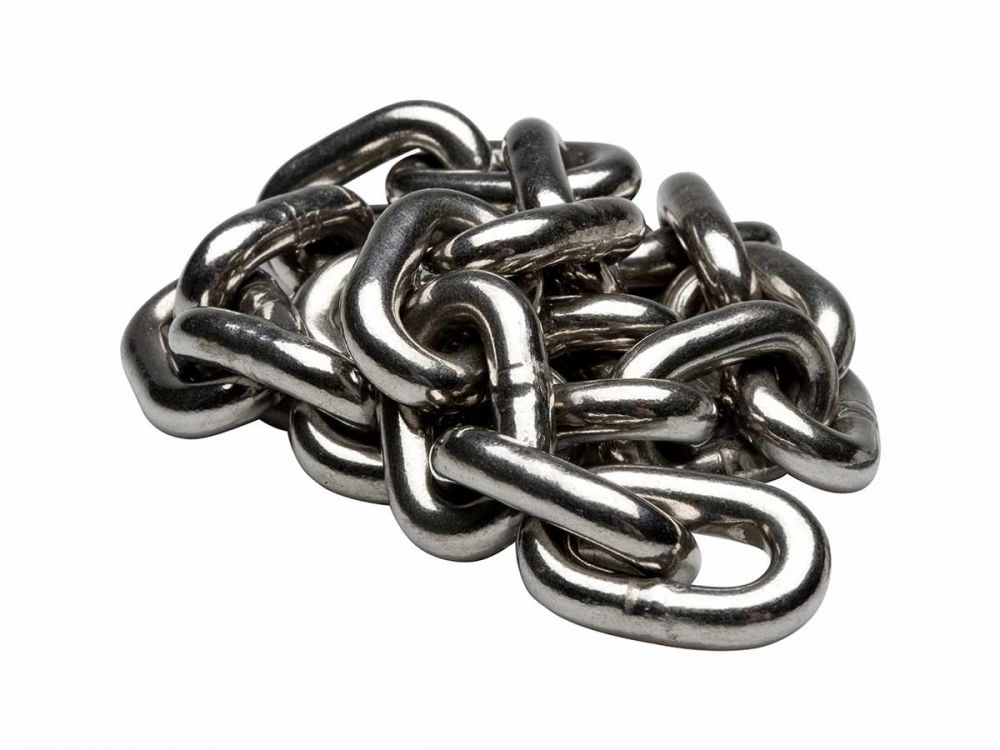 Inox sidrna veriga 8mm 5m AISI 316 - din 766 