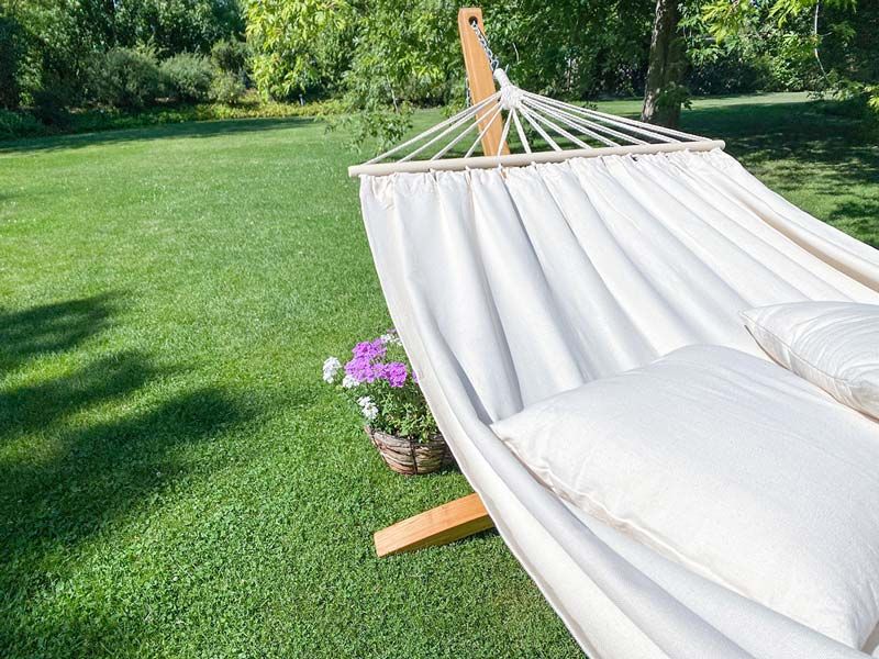 La Siesta Chillounge viseča mreža za eno osebo vanilija