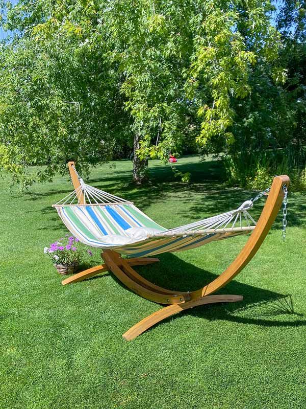 La Siesta Chillounge viseča mreža za eno osebo zelena