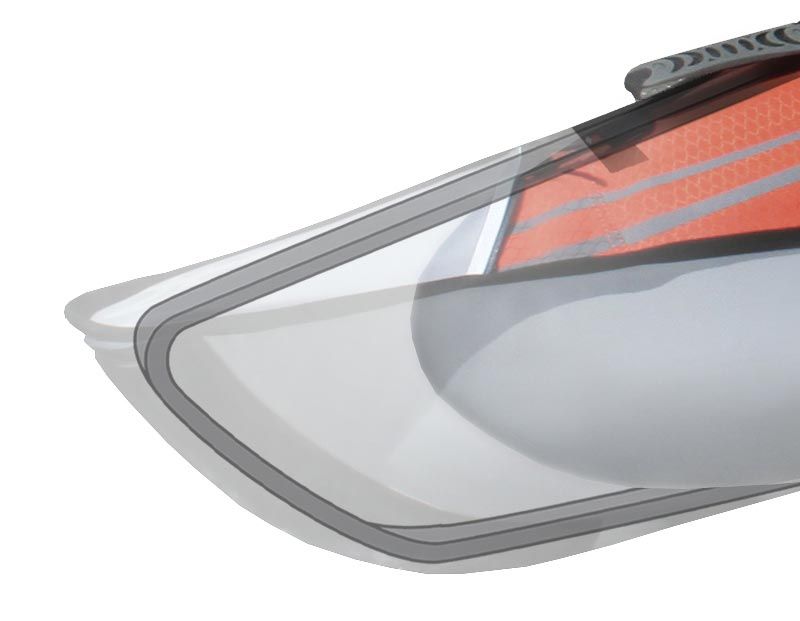 Napihljiv kajak Advanced Elements Frame Elite rdeča