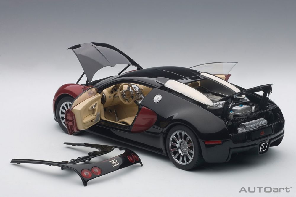 AutoArt Bugatti Veyron rdeč 1:18