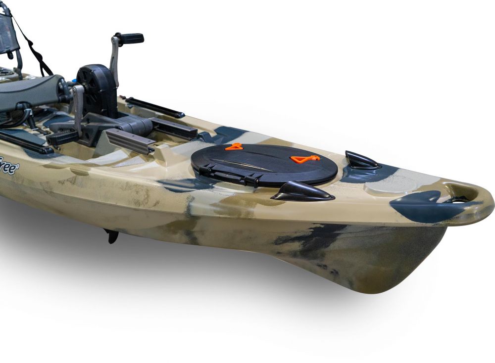 Kajak za ribolov Feelfree Moken 12.5 s pedali Desert Camo