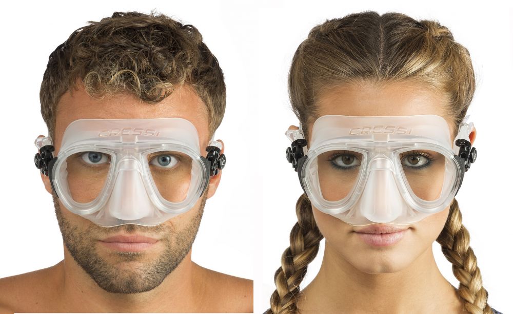 Cressi Calibro potapljaška maska zelena