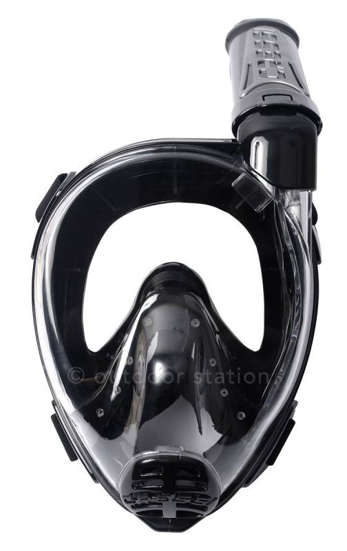 Cressi celoobrazna maska za potapljanje Duke S/M črna