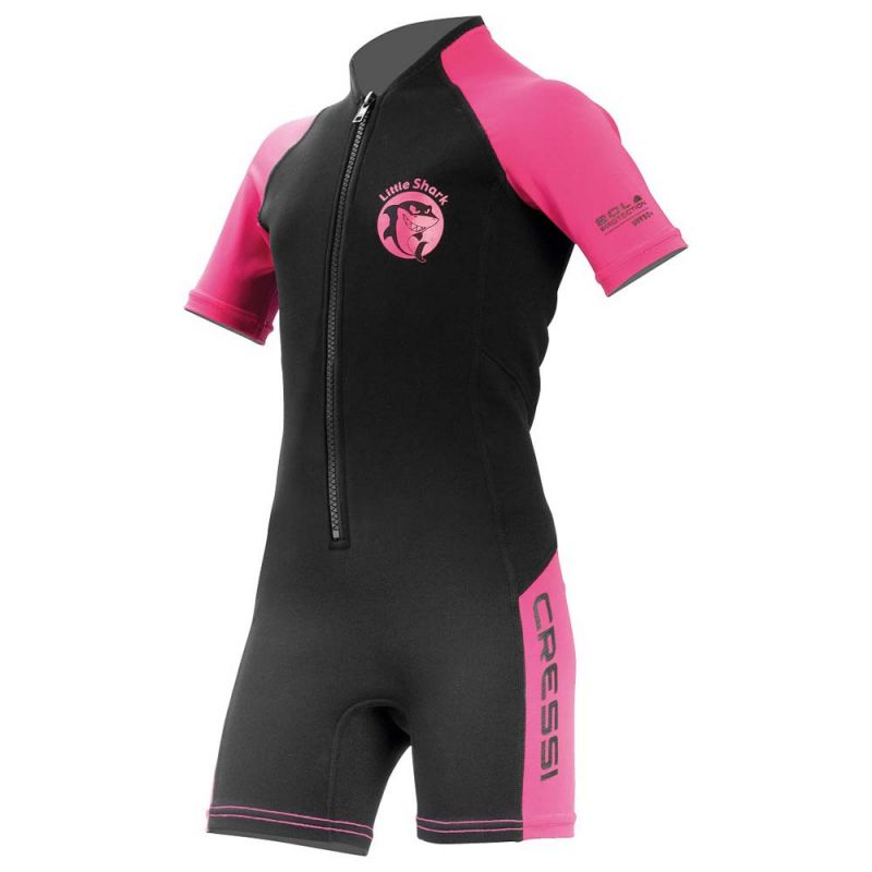Cressi Little shark 2mm neopren za otroke roza 145-155cm
