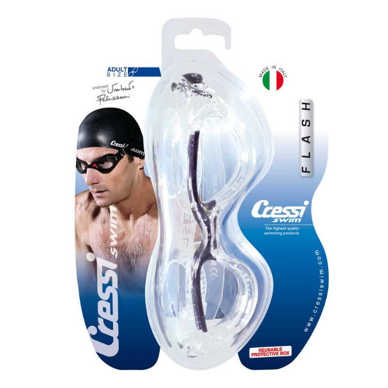 Cressi Sub plavalna očala Flash črna