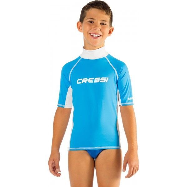 Cressi UV majica s kratkimi rokavi za otroke modra 6