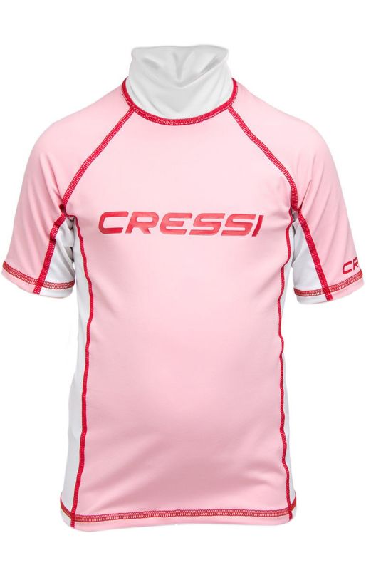 Cressi UV majica s kratkimi rokavi za otroke roza 4-5