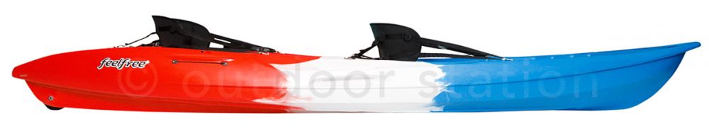 Kajak dvosed sit on top Feelfree Gemini regional