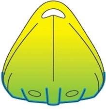 Kajak sit on top Feelfree Nomad lime camouflage