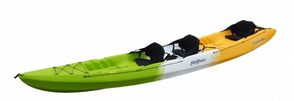 Kajak sit on top trosed Feelfree Triyak melon