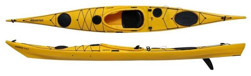 Kajak za morje Aquarius Sea Emotion 505 rumena