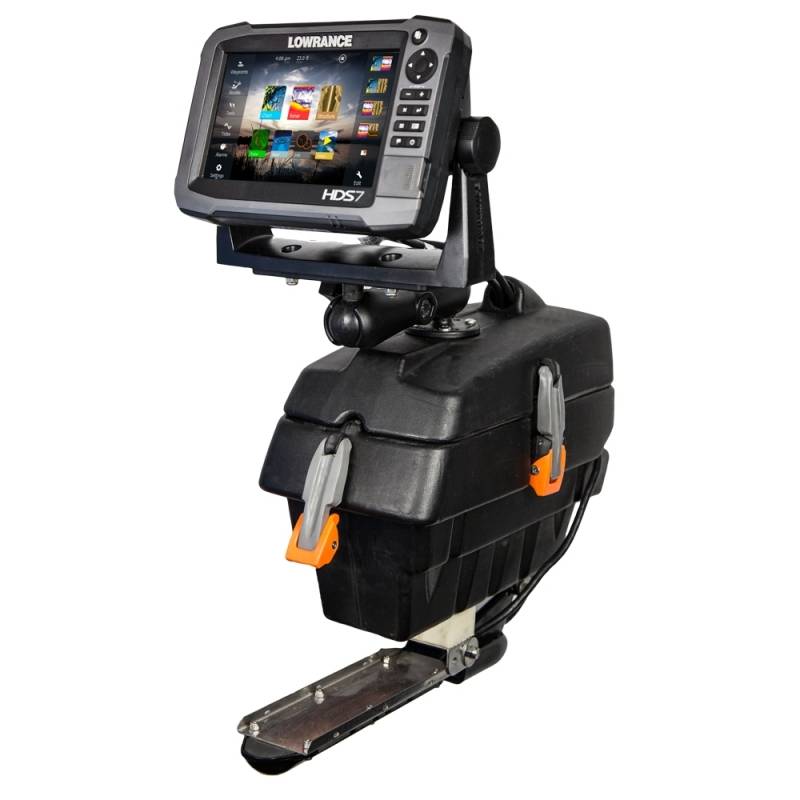 Kajak za ribolov Feelfree Lure 11.5 v2 Sonar pod (winter camo)