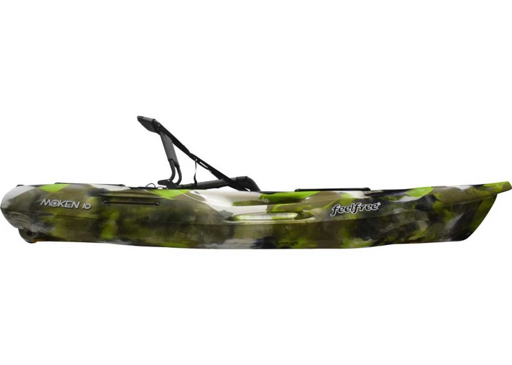 Kajak za ribolov Feelfree Moken 10 V2 lime camo