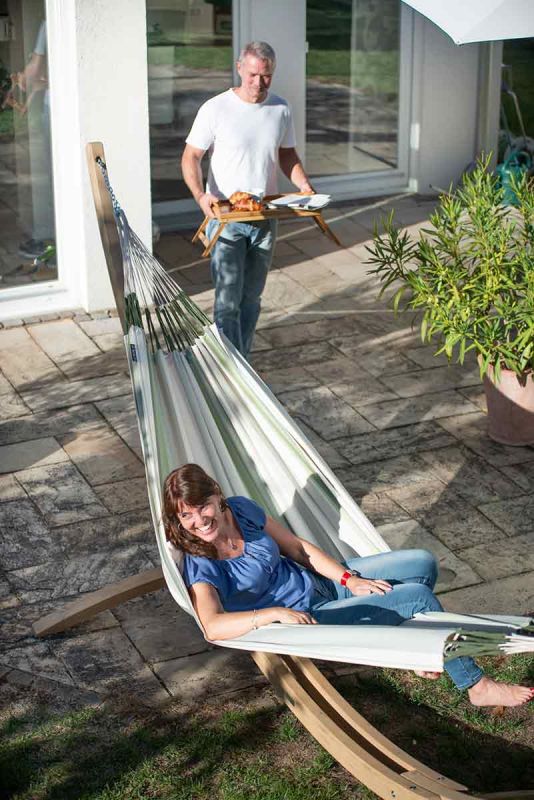 La Siesta viseča mreža Brisa Kingsize cedra