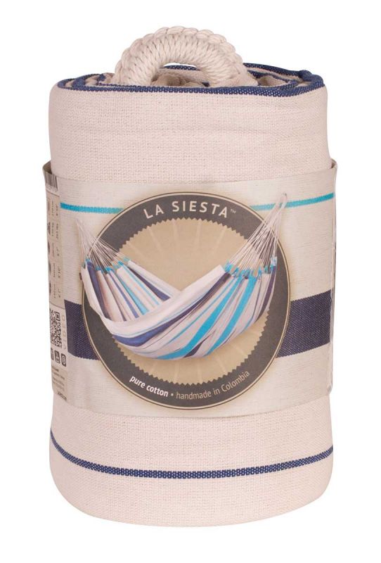 La Siesta viseča mreža Caribena aqua modra