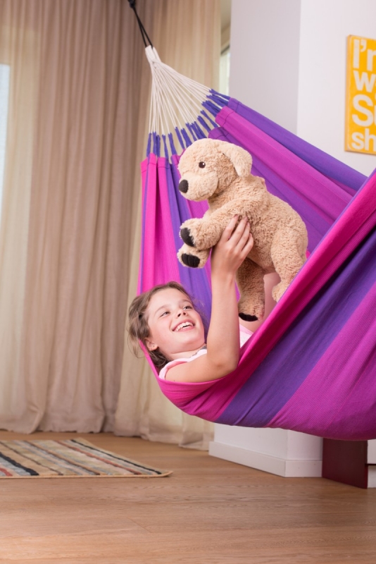 La Siesta viseča mreža Orquídea vijolična