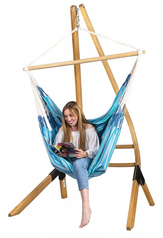 La Siesta viseči stol Habana Comfort lagoon