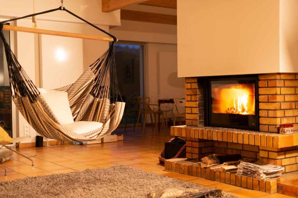 La Siesta viseči stol Habana Comfort zebra