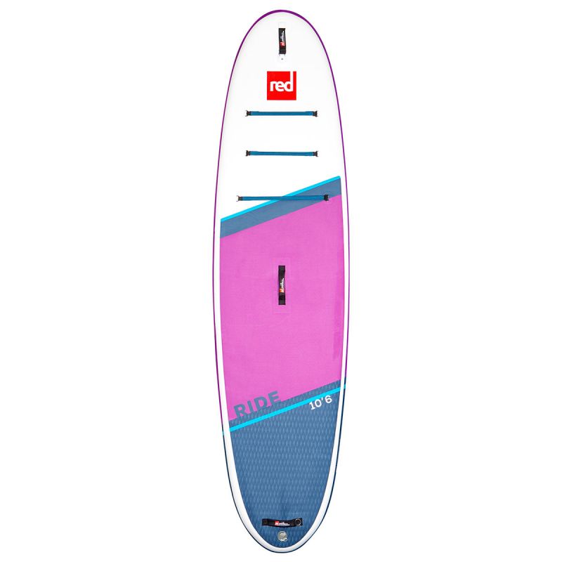 Red Paddle Co SUP deska 10'6'' Ride viola z Angle HYBRID carbon veslom