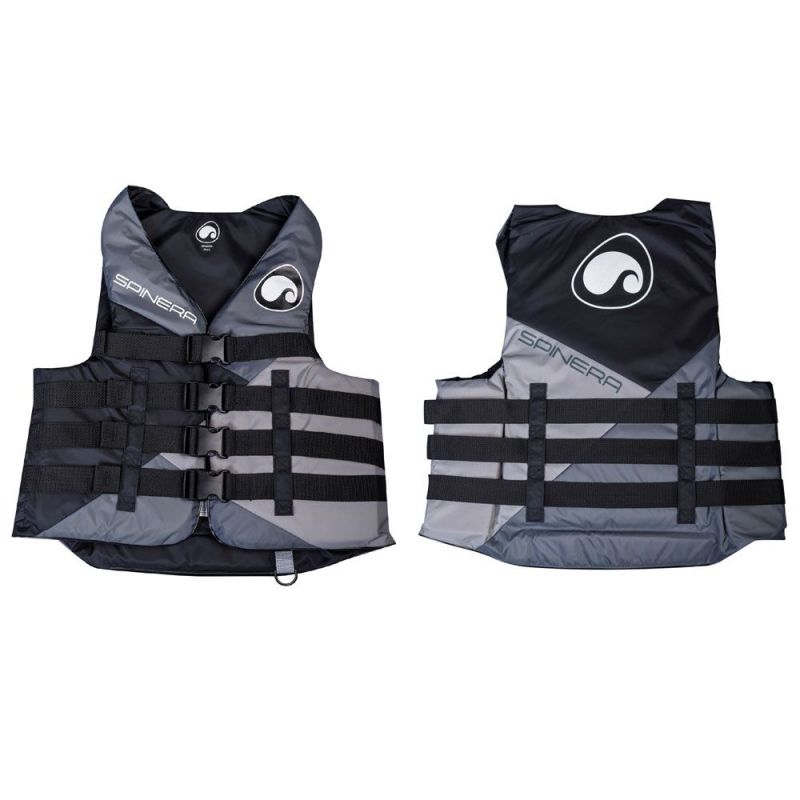 Rešilni jopič Jet Ski Deluxe Nylon 50N siv M