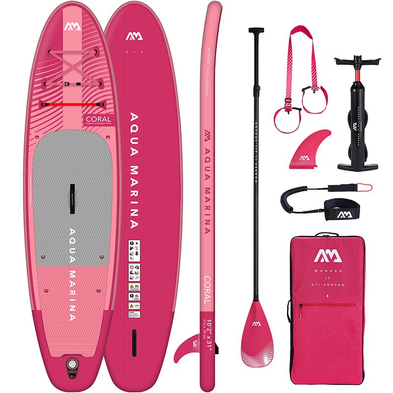 sup deska aqua marina coral 102 z veslom SUPAMCORAL