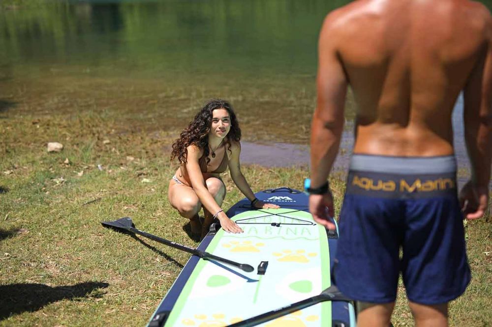 Sup deska Aqua Marina Super Trip 12'2'' z vesli