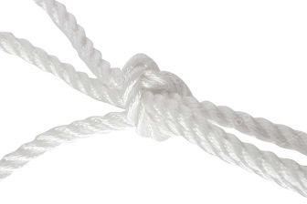 Privezna - sidrna vrv 12mm 10m bela