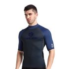 Cressi Hydro rashguard UV majica s kratkimi rokavi za moške M modra