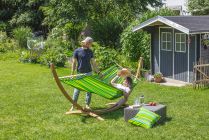 La Siesta viseča mreža Alisio Single limeta zelena