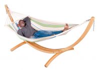 La Siesta Chillounge viseča mreža za eno osebo zelena