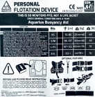 Rešilni jopič Aquarius MQ PLUS L/XL 70N modra