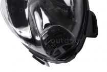 Cressi celoobrazna maska za potapljanje Duke S/M srebrna