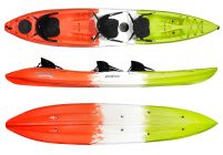 Kajak sit on top trosed Feelfree Triyak tropical