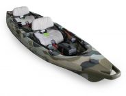 Kajak za ribolov Feelfree Lure II Tandem lime camouflage