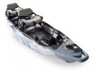 Kajak za ribolov Feelfree Lure II Tandem lime camouflage