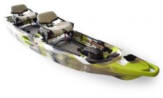 Kajak za ribolov Feelfree Lure II Tandem blue camo