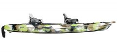 Kajak za ribolov Feelfree Lure II Tandem OD ready lime camo