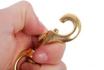 Karabin z vrtljivim očesom iz medenine 5 kosov