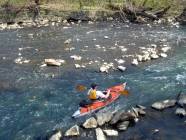 Napihljiv kajak Advanced Elements Frame rdeč