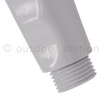 Plastična slušalka za tuš za čolne bež