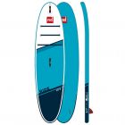 Red Paddle Co SUP deska 10'6'' Ride modra z Angle TRAVEL Fiberglass veslom