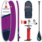 Red Paddle Co SUP deska 10'6'' Ride viola z Angle HYBRID carbon veslom