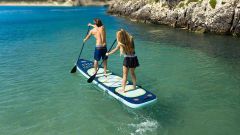 Sup deska Aqua Marina Super Trip 14'0'' tandem z vesli