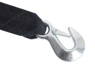 Trak za vitel s kavljem 50 mm x 7.5 m črna