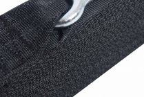 Trak za vitel s kavljem 50 mm x 7.5 m črna