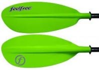 Veslo za kajak Feelfree Fiberglass dvodelno 220 cm limeta