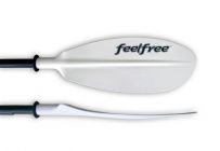 Veslo za kajak Feelfree Fiberglass dvodelno 230 cm bela