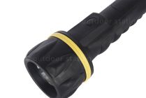 Vodoodporna PVC baterijska svetilka črna