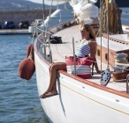 Vodoodporna ženska torba Feelfree Voyager XL Breton Rouge